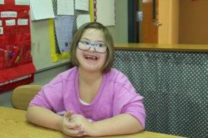 a dallas center grimes student smiling