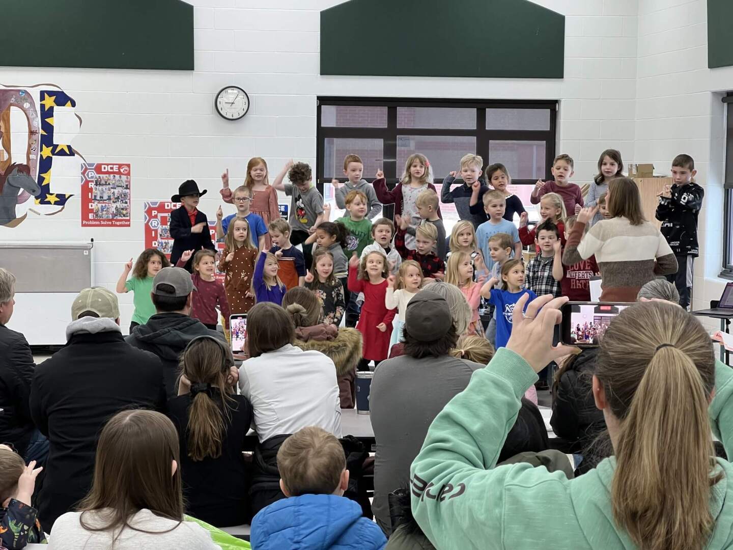 Gingerbread Man Concert at Dallas Center Elementary