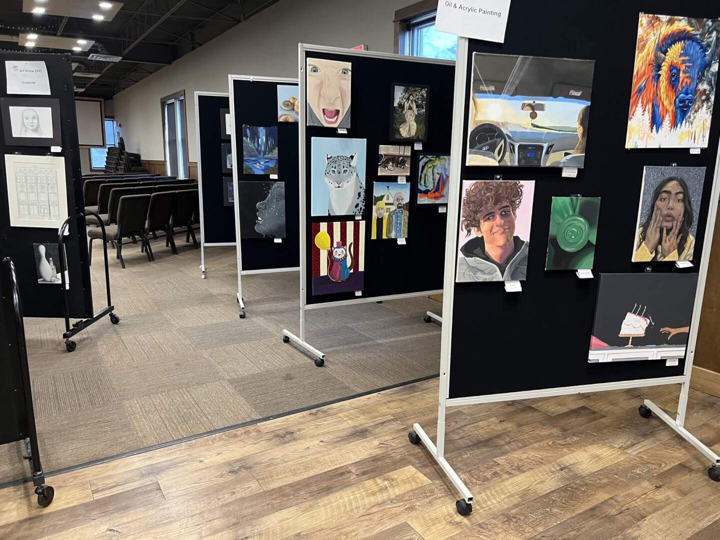DCG Hosts Little Hawkeye Conference Art Day