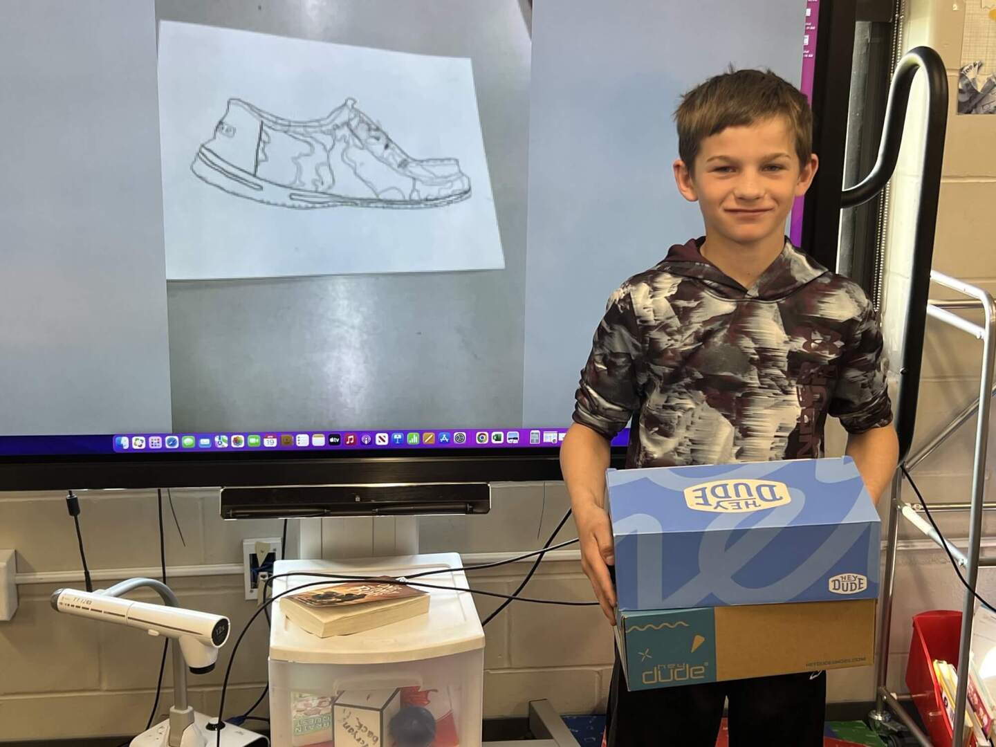Hey Dude! Check Out these Shoes (and this Surprise)!