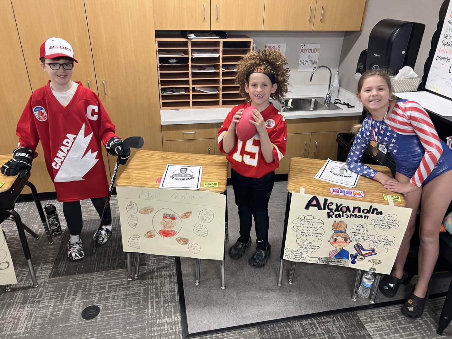 Wax Museum at South Prairie Elementary