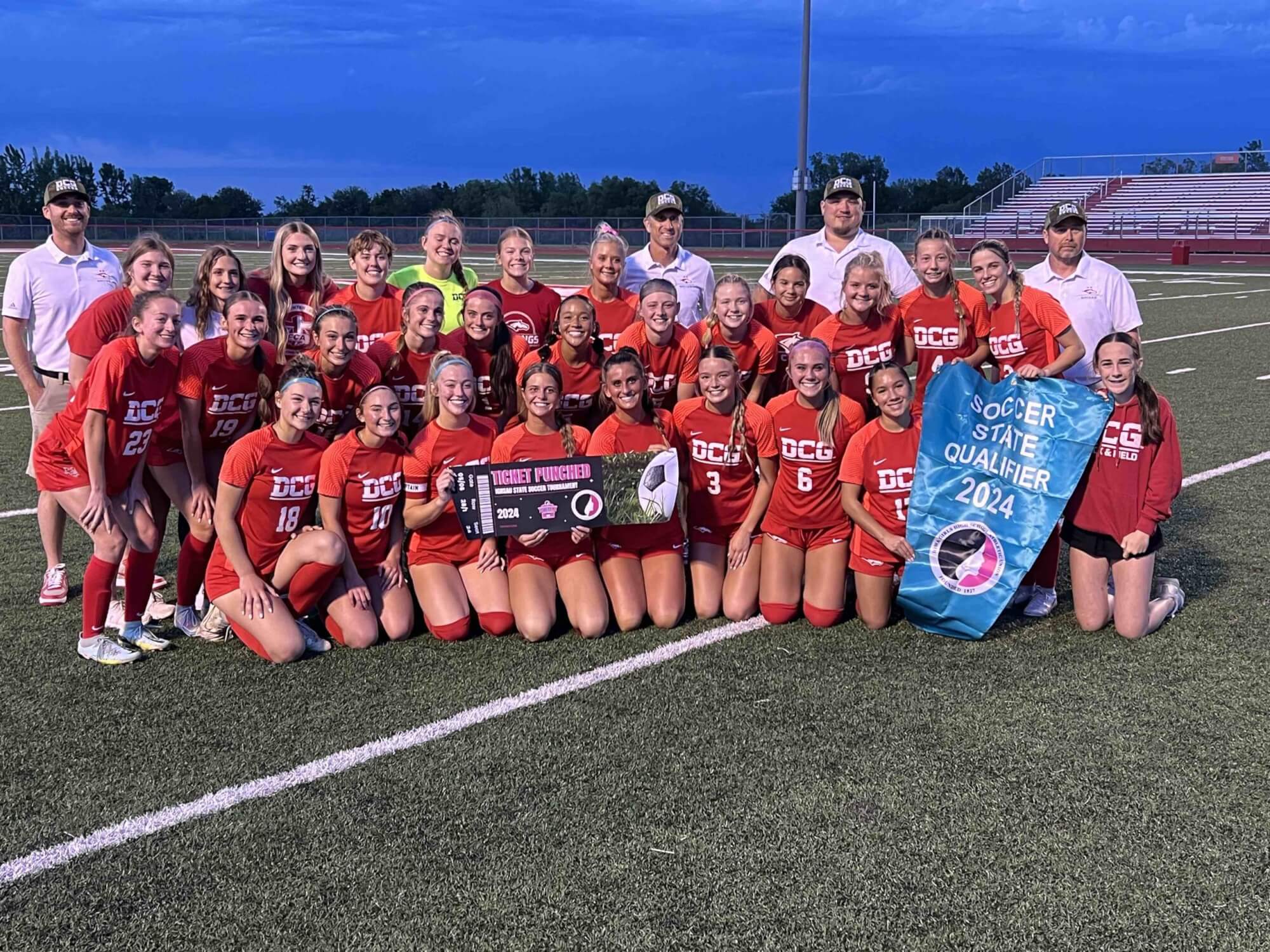 DCG Girls Soccer to State