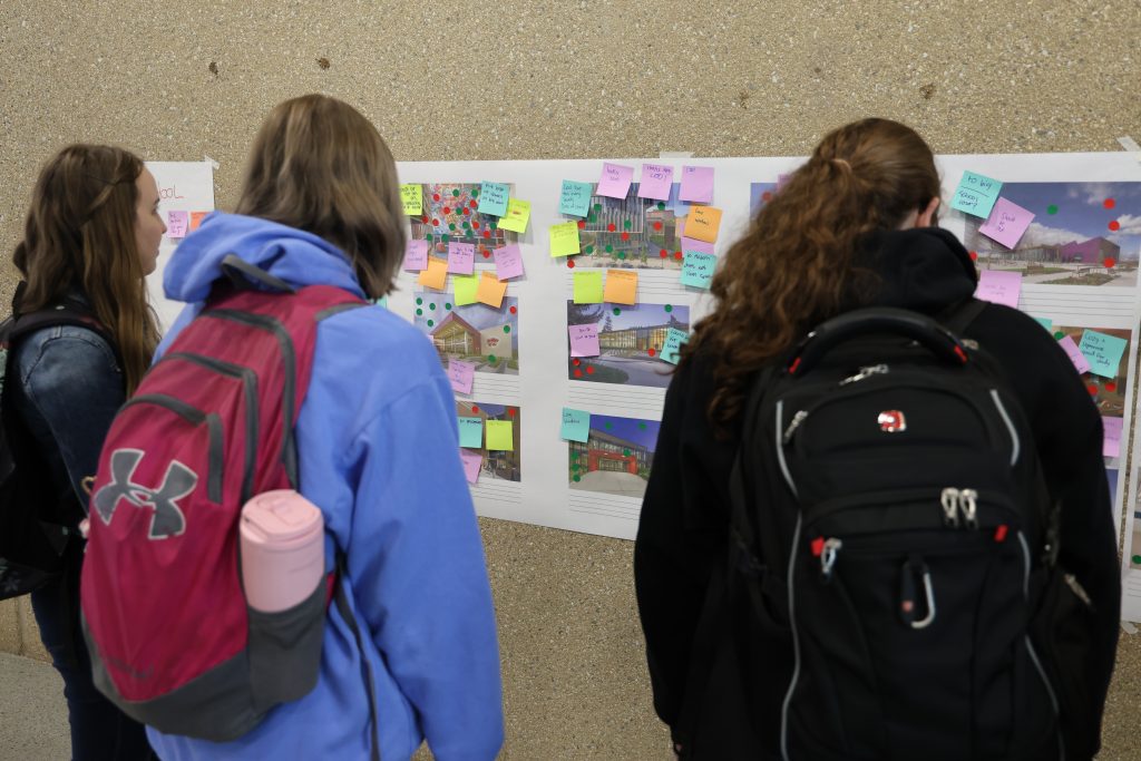 OPN Architects meet with DCG High School students.