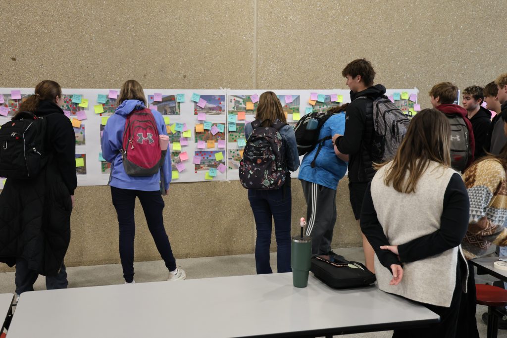 OPN Architects meet with DCG High School students.