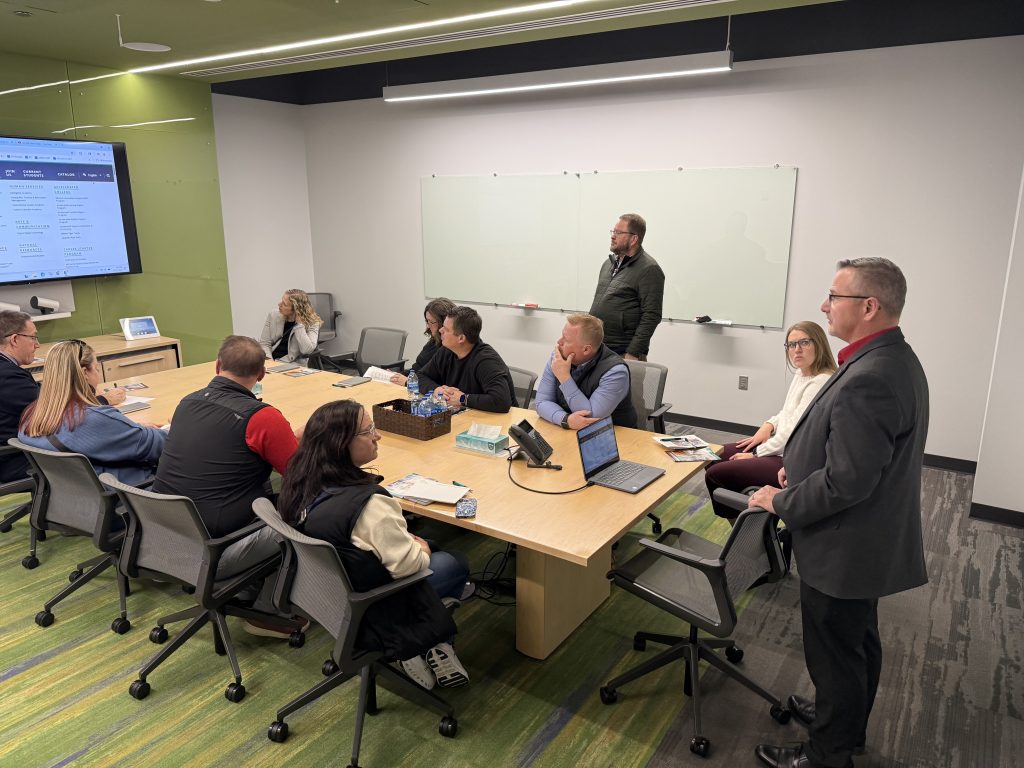 DCG CSD leaders traveled to Kansas City for a benchmarking visit.