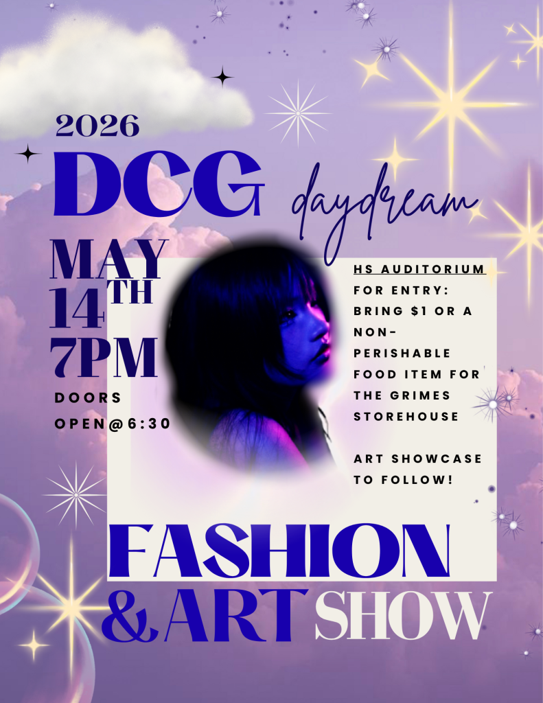 DCG Fashion and Art Show Information 