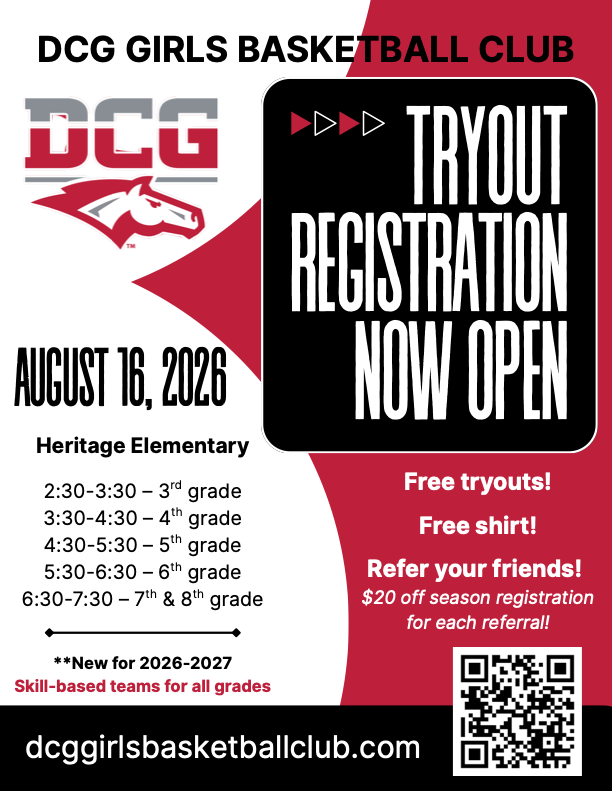 DCG Girls Basketball Tryout Registration 