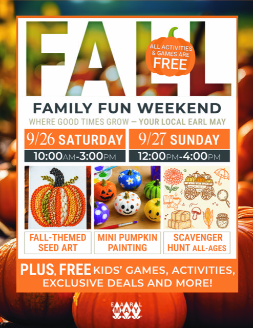 Earl May Fall Festival information